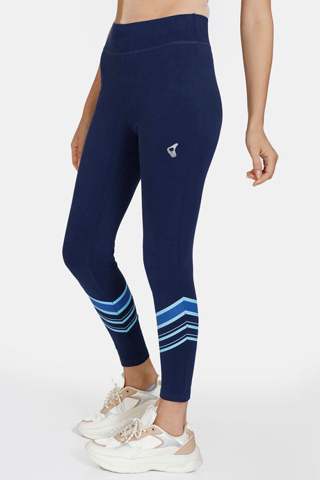 Zelocity All Day Yoga Leggings - Medieval Blue — image 2